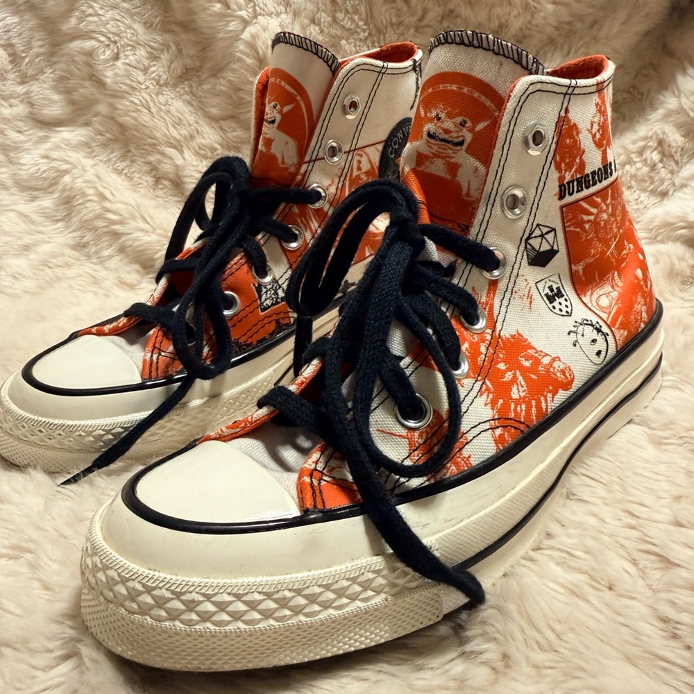 Dungeons & Dragons x Converse Chuck Taylor All Star High 'Egret Red'